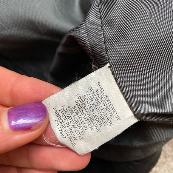 90’s GAP leather jacket - Picture 9 of 9